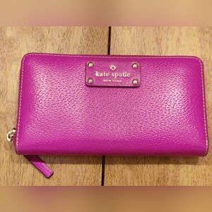 Kate Spade Pink Leather Wallet